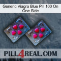 Generic Viagra Blue Pill 100 On One Side 14